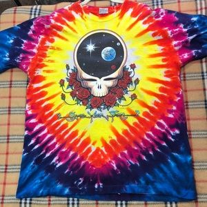 Vintage Liquid Blue Greatful Dead